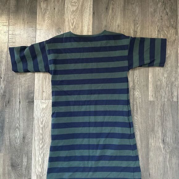 WOMENS TORY BURCH S STRIPED JERSEY T-SHIRT DRESS SIZE XS - Picture 2 of 5